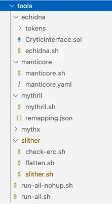 Tools folder at the root of the project
